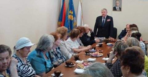 Рабочие встречи с ветеранами