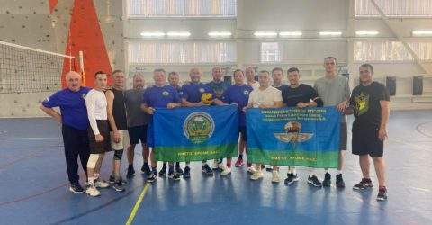 Товарищеская встреча по волейболу с военнослужащими  331- Гвардейского парашютно-десантного полка